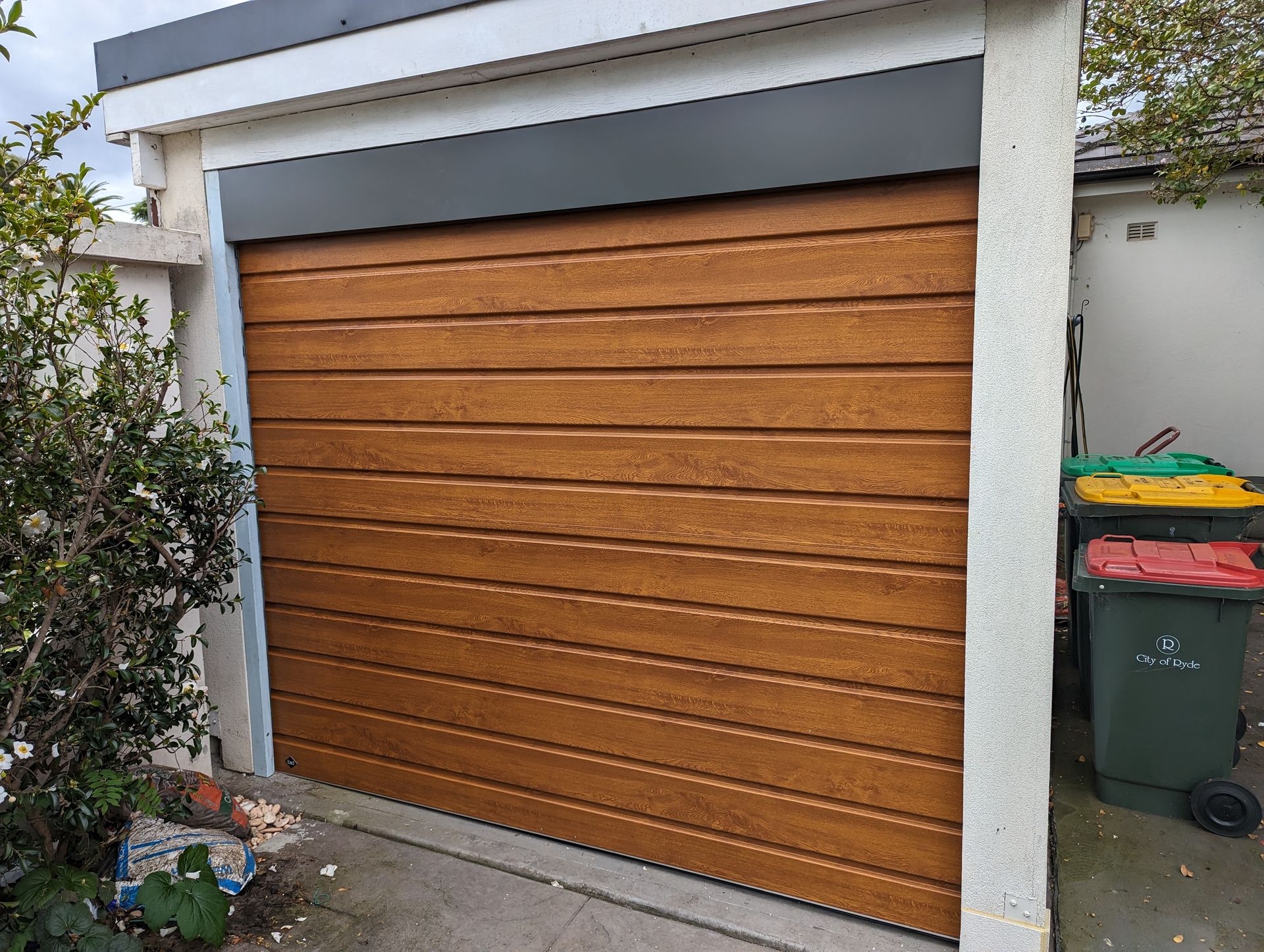 Cedar Wooden Garage Doors Sydney, NSW Ryde Garage Doors