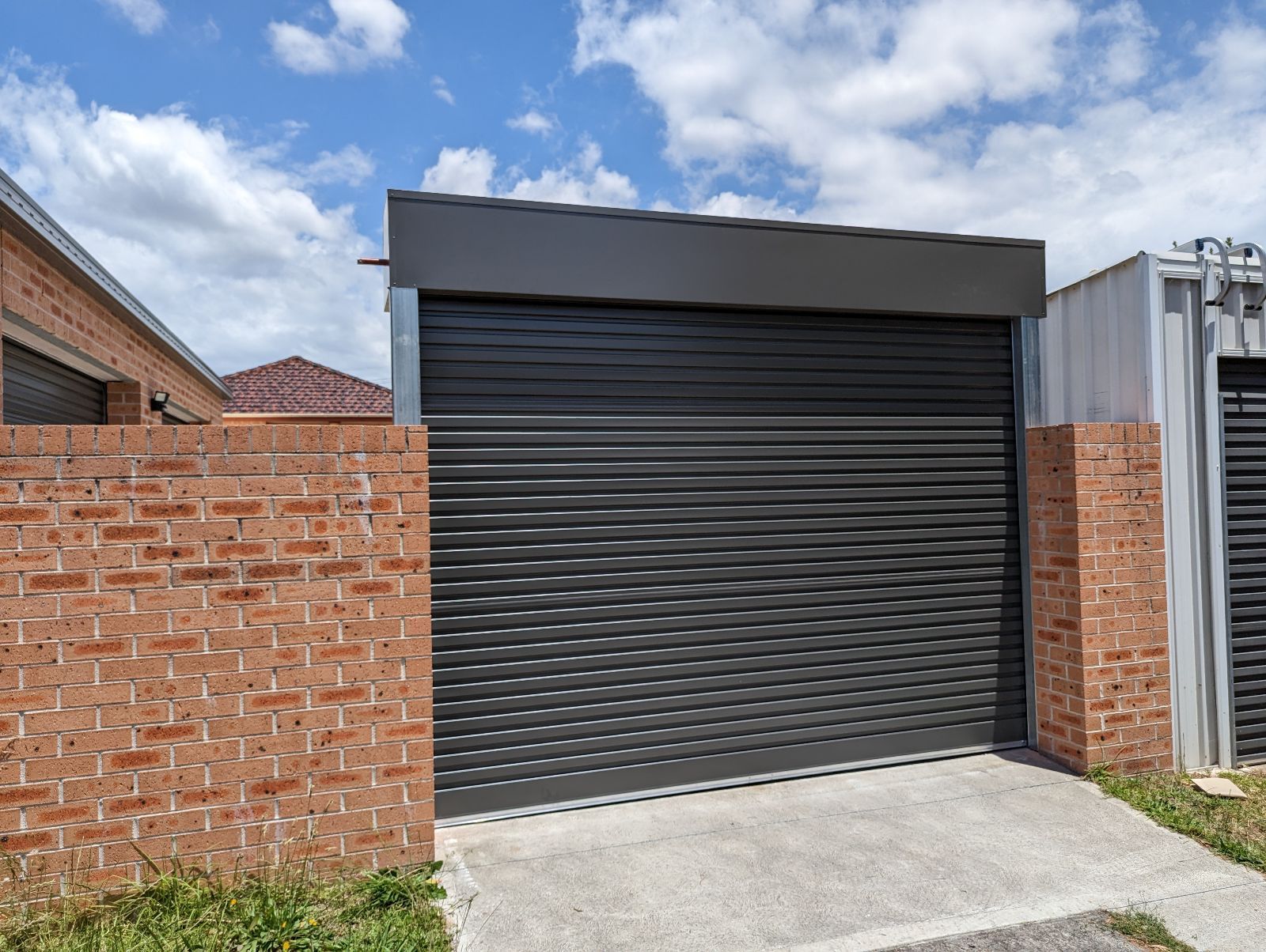 B & D Roller Garage Door Installed — Sydney, NSW — Ryde Garage Doors