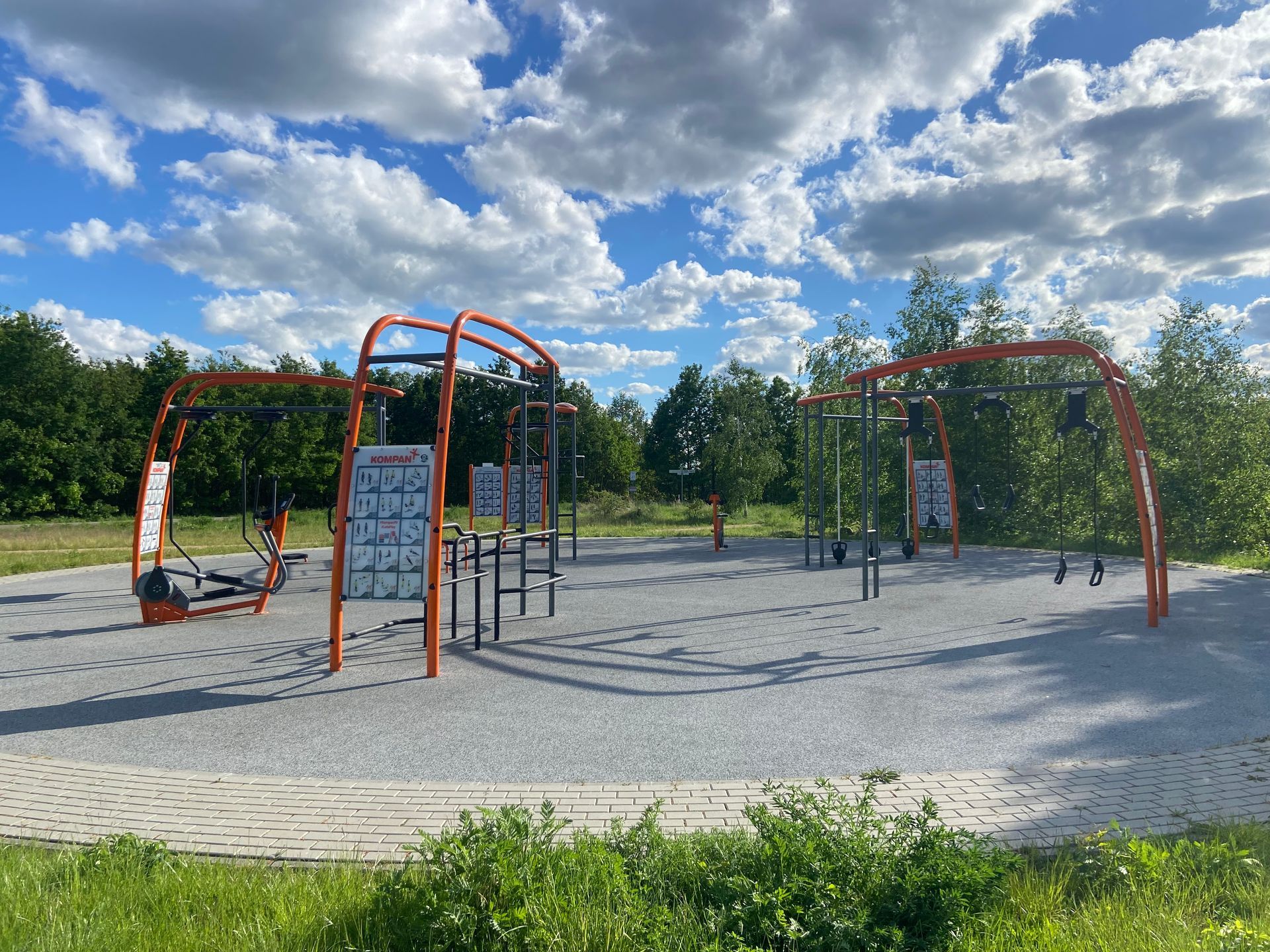 Outdoor-Gym nur 1,6 km entfernt