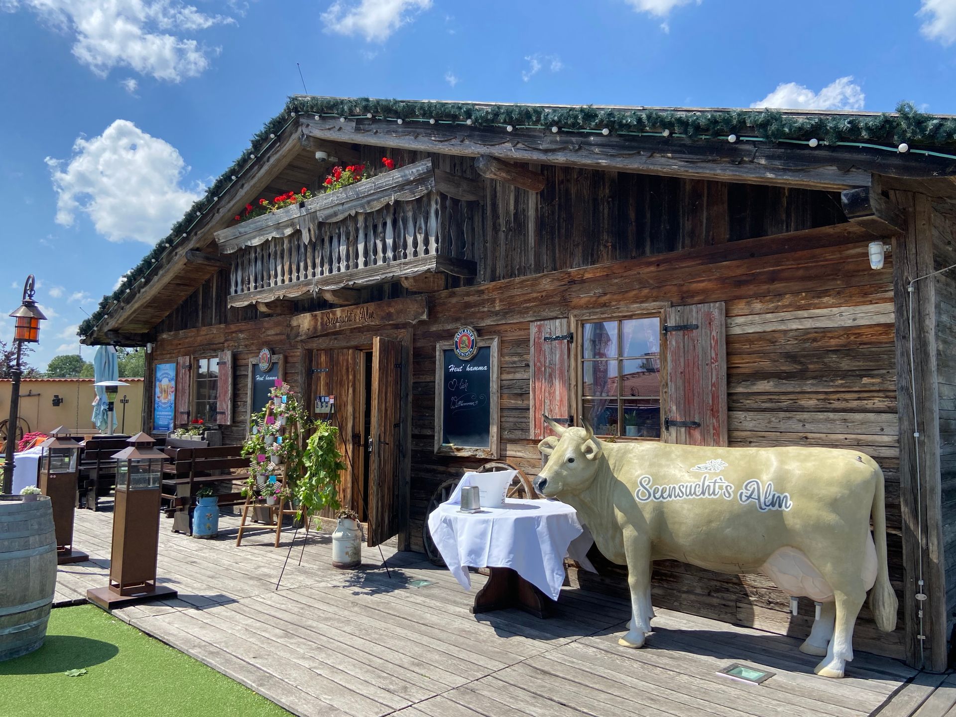 Die Almhütte an der Seensucht