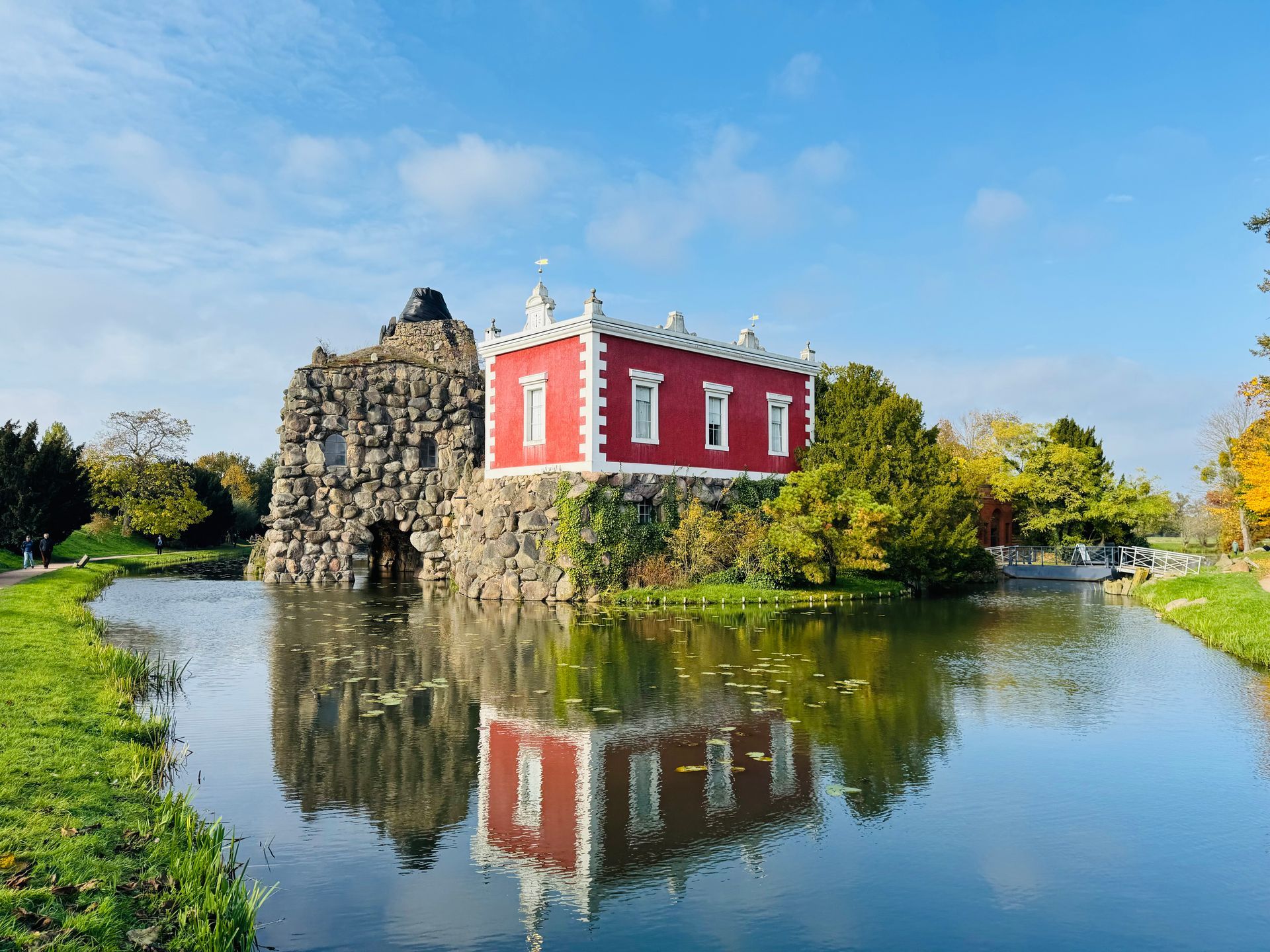 Villa Hamilton am Elysium im Gartenreich Wörlitz