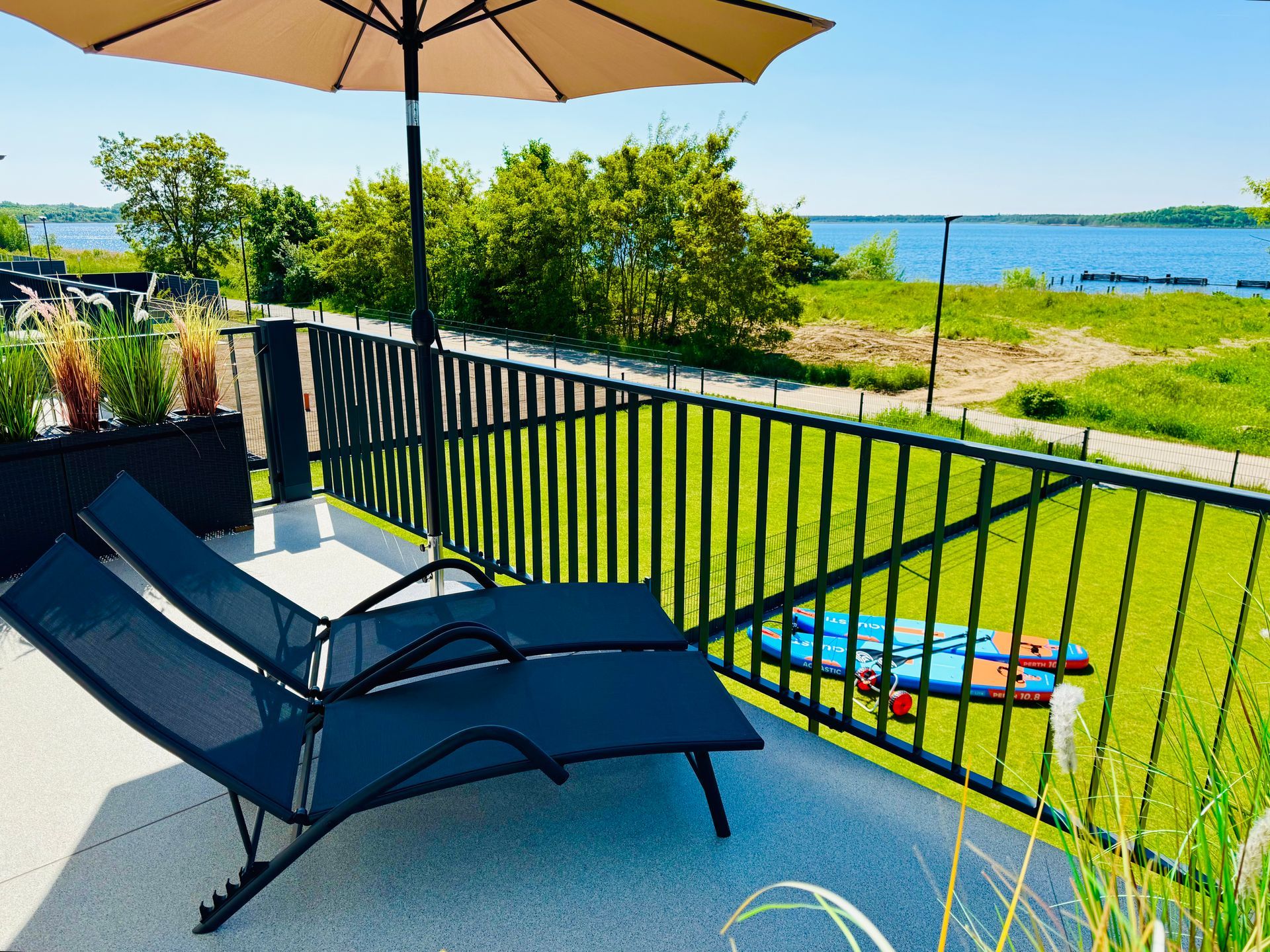 Seeblick vom großen Balkon