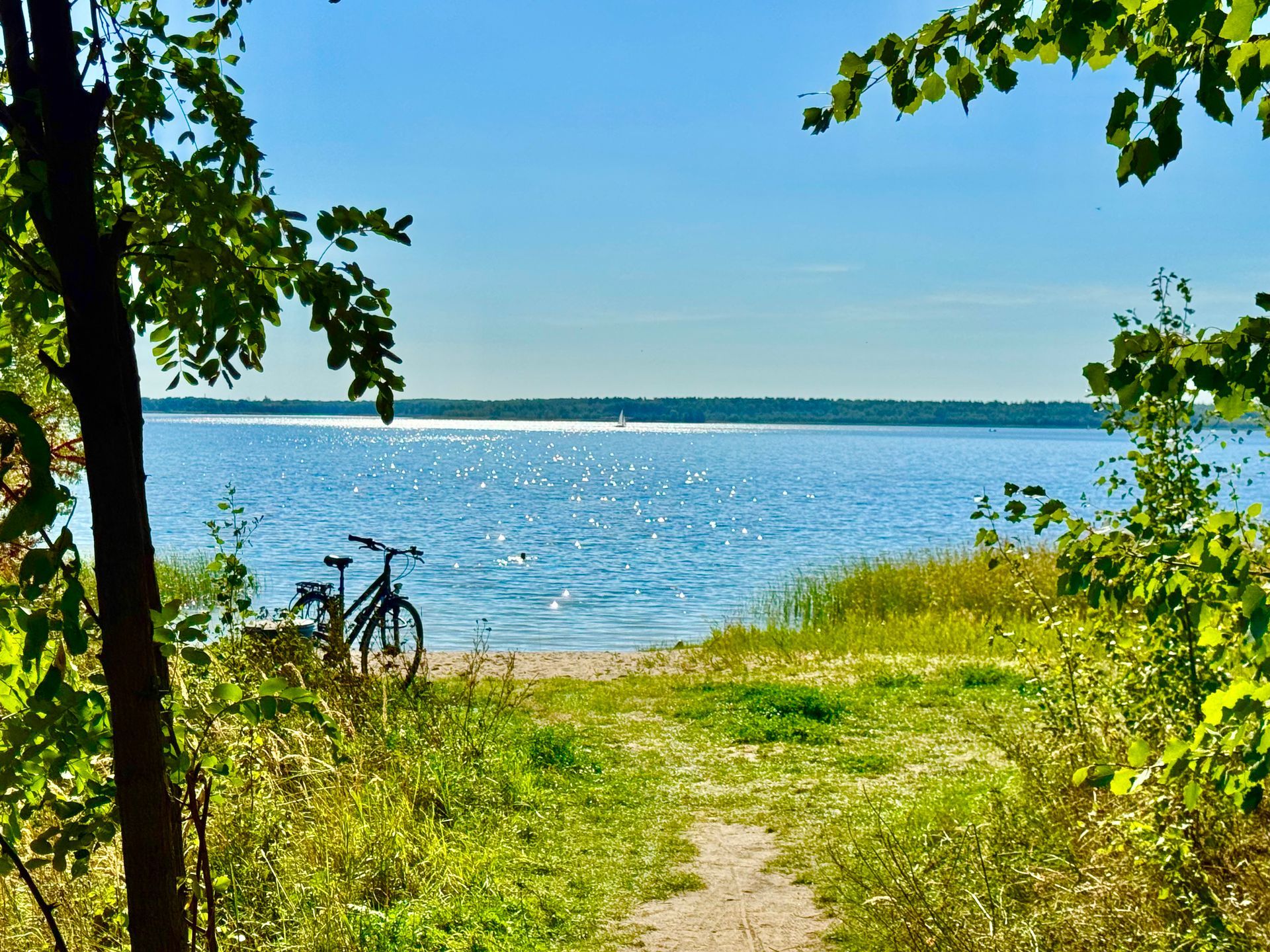 Zugang zum Strandbereich an den Schlossterrassen