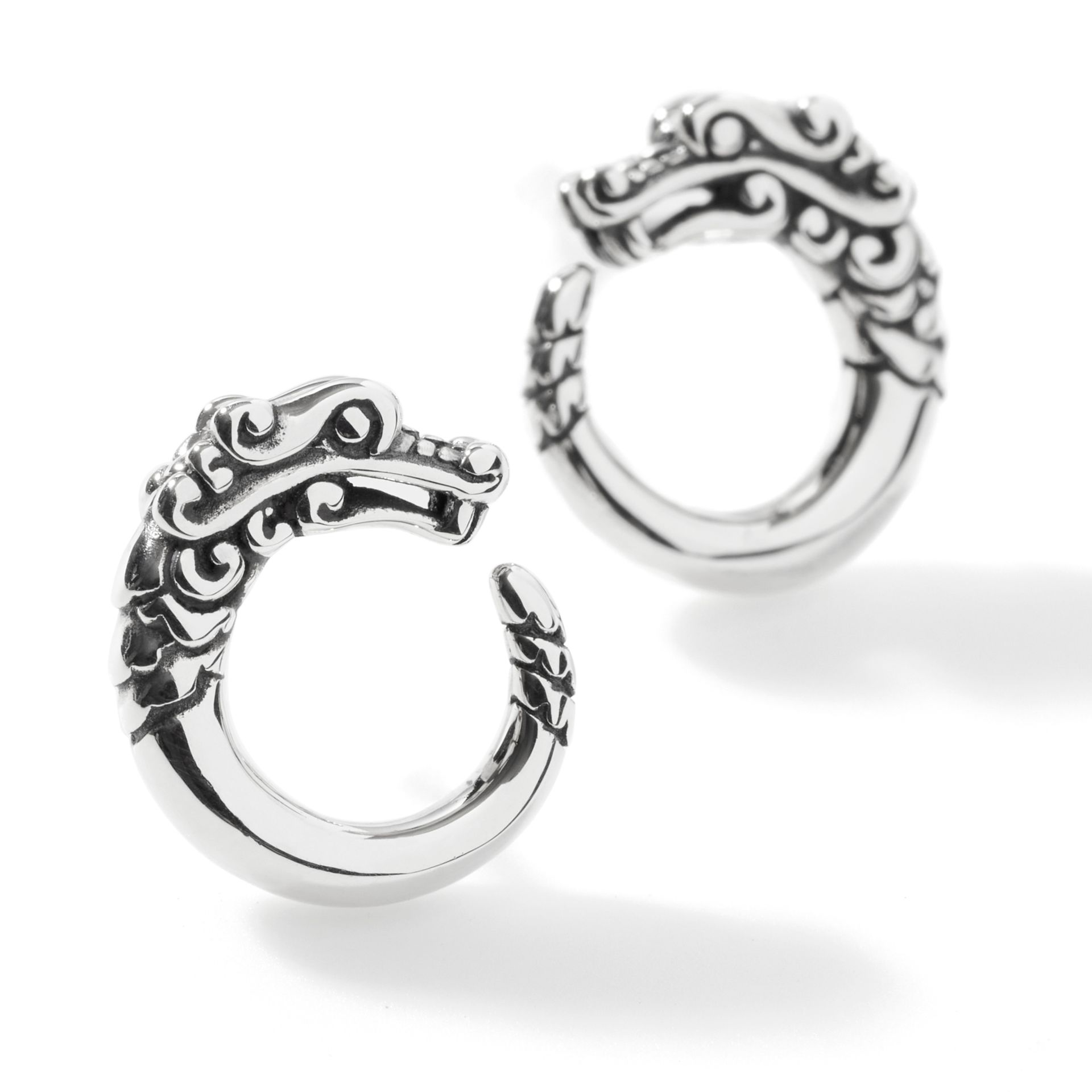 John Hardy Naga Stud Earrings, Sterling Silver