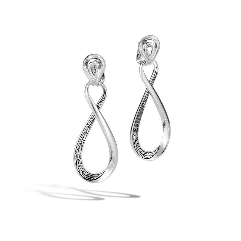 John Hardy Asli Classic Chain Link Transformable Drop Earrings