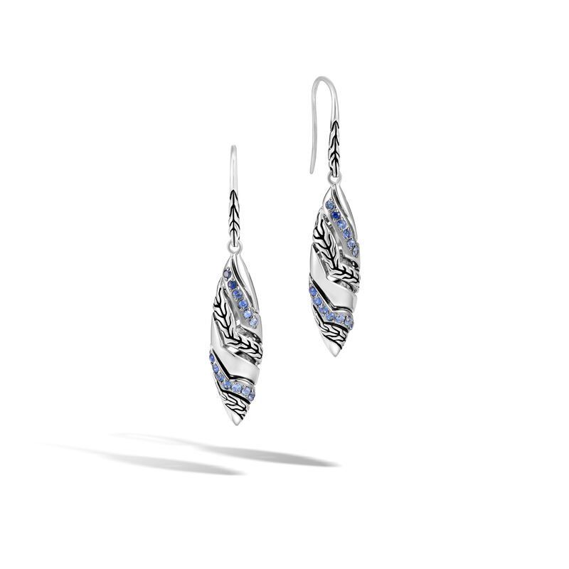 John Hardy Marquise Drop Earrings