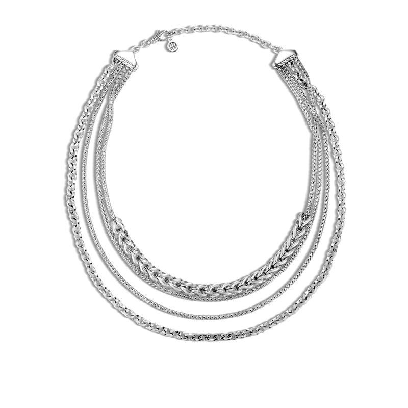 John Hardy Asli Remix Multi Row Necklace