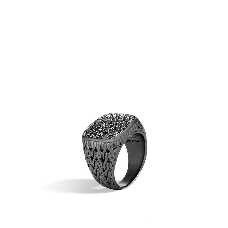 John Hardy  Classic Chain Signet Ring