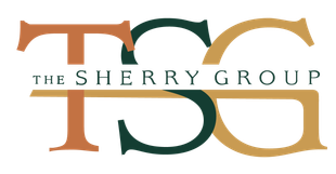 A logo for the sherry group is shown on a white background