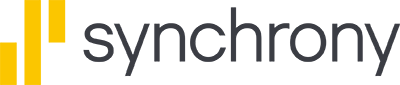 Synchrony logo | Tops Tire & Wheel