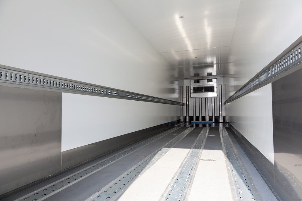 Empty Refrigerated Trailer — Refrigeration & Air Conditioning in Katherine East, NT