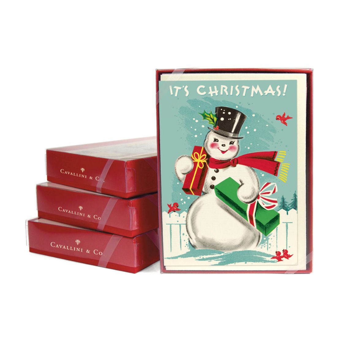 Postales Vintage Snowman (9.5X14cm)