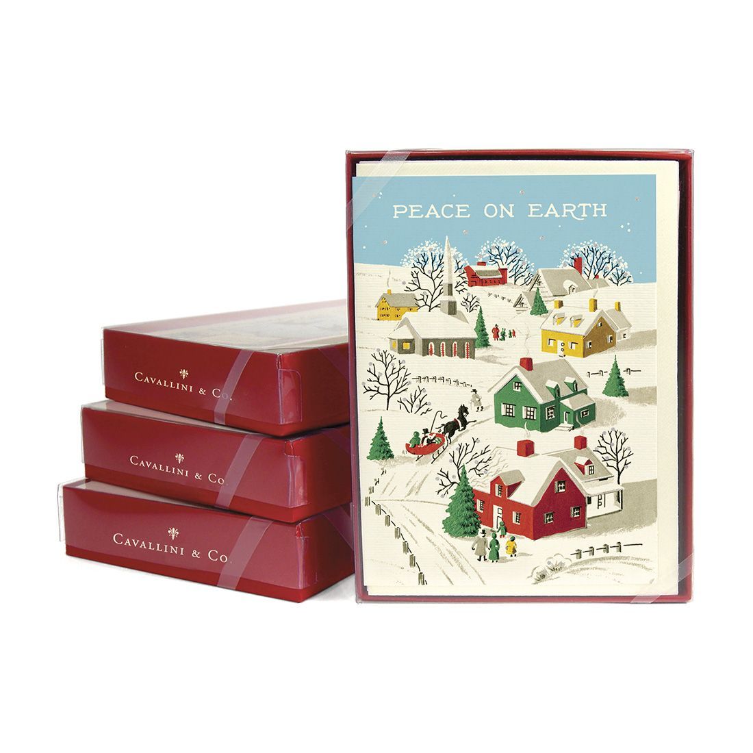 Postales Vintage Peace on Earth (9.5X14cm)