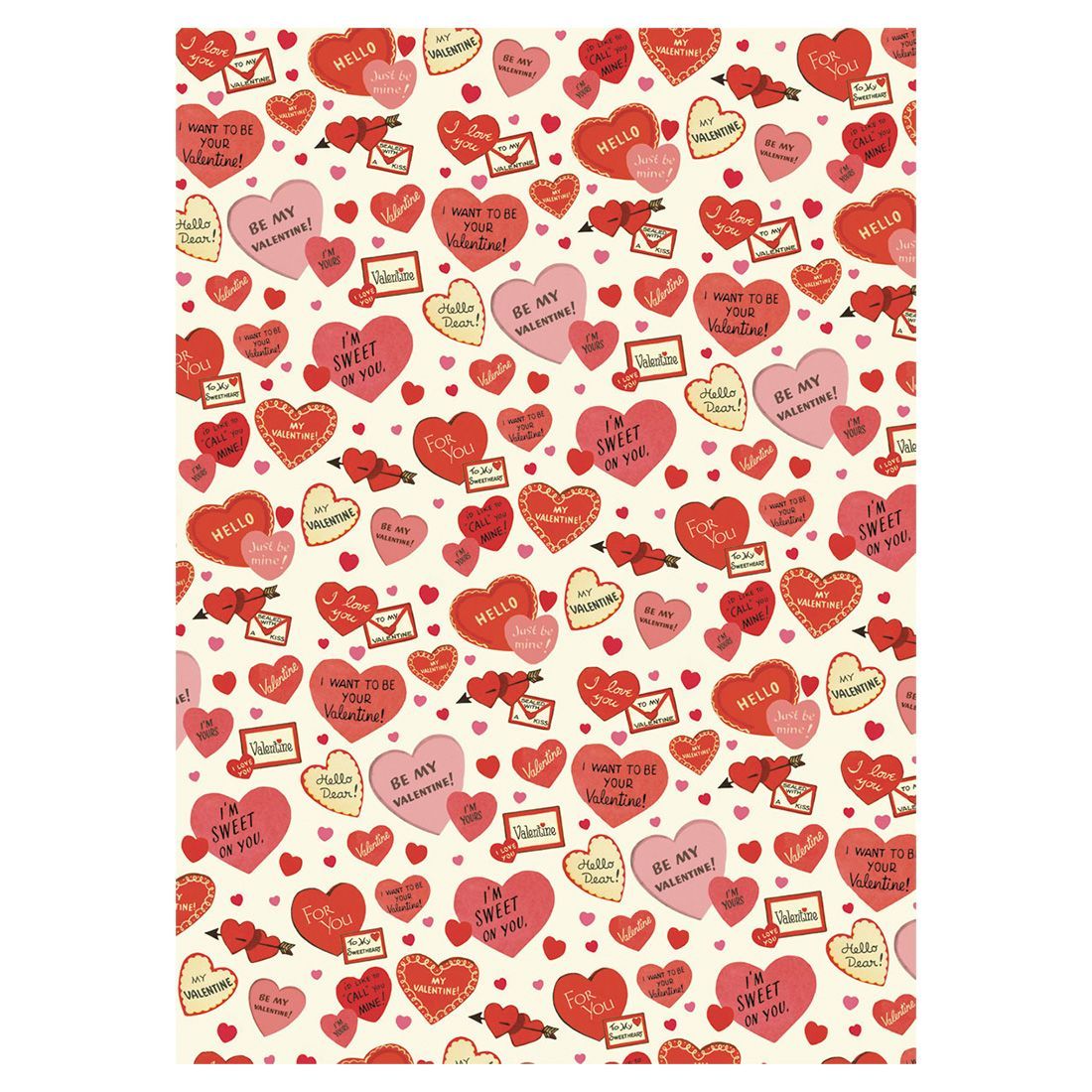 Póster Valentine Hearts (50X70cm)