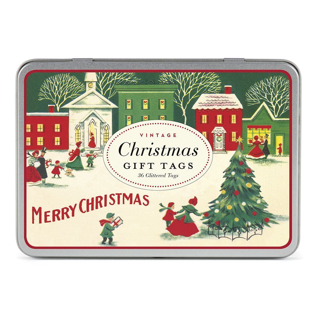 Etiquetas Navideñas Vintage Christmas