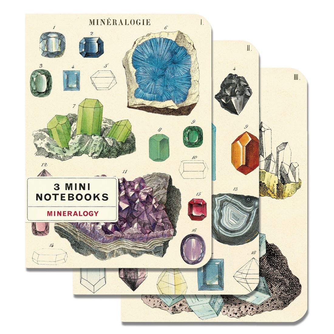 Mini Cuaderno Mineralogy (10X14cm)