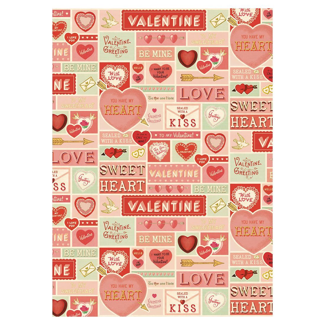 Póster Valentine Greetings (50X70cm)