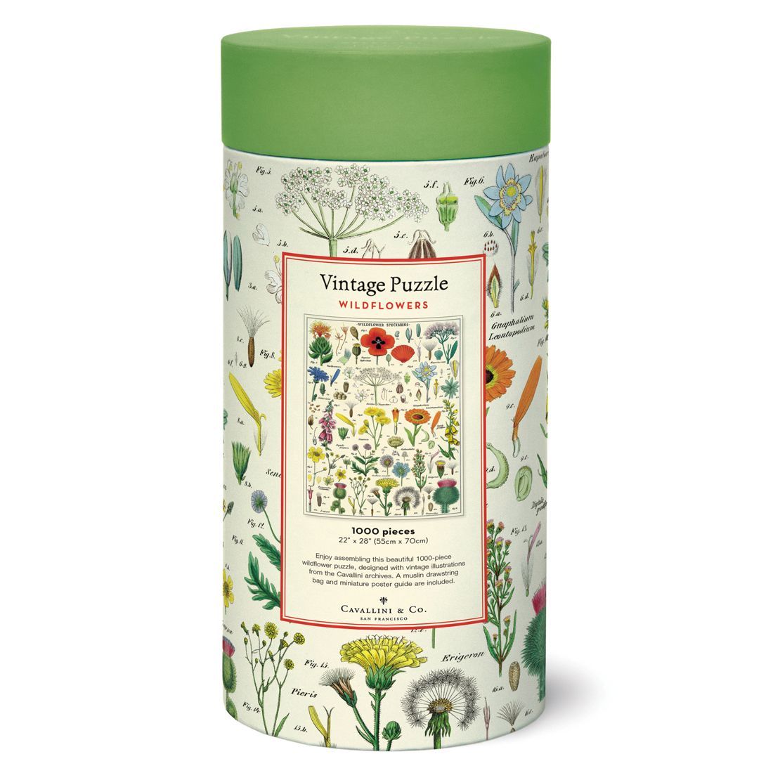 Puzzle Wildflowers 1000 Piezas (55X70cm)