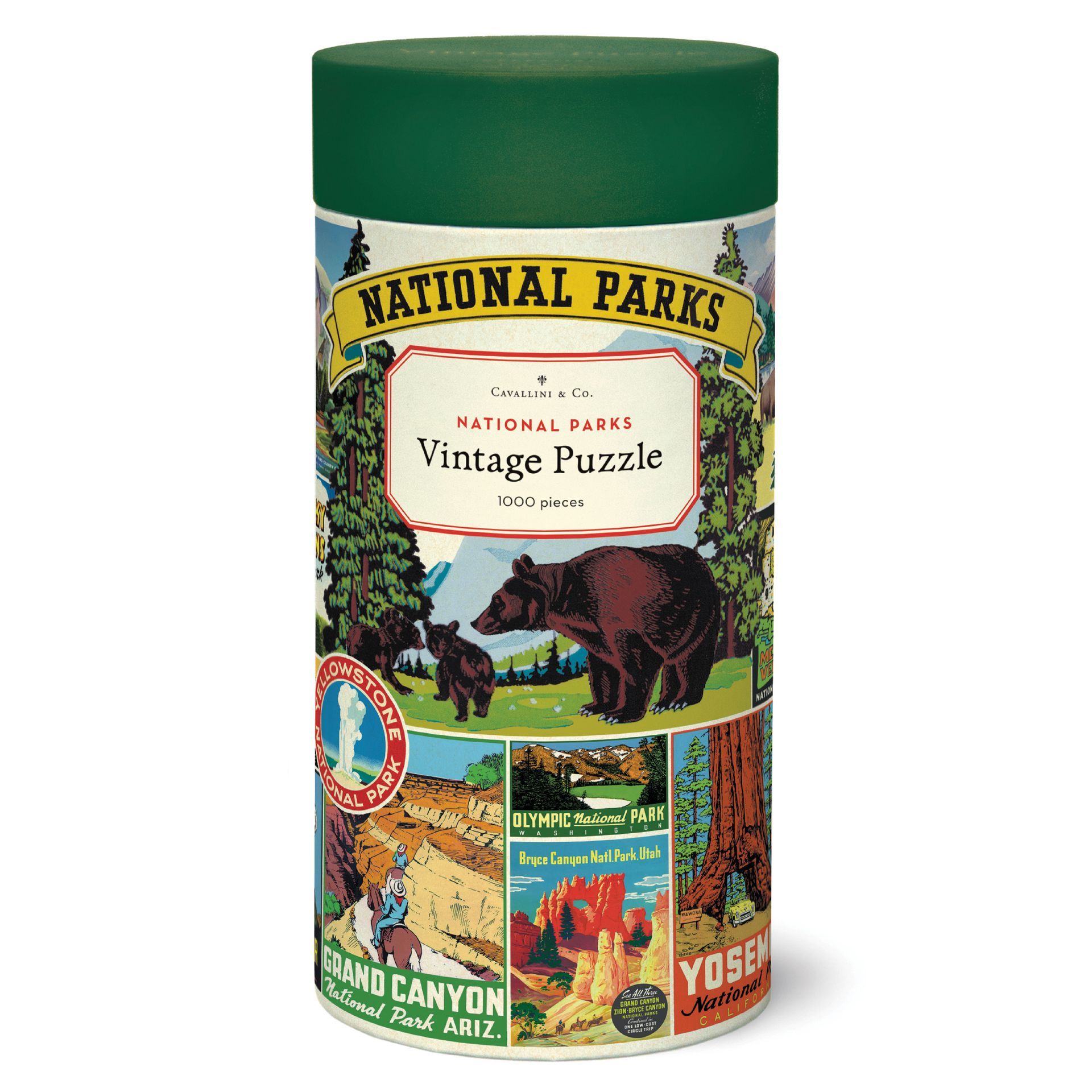 Puzzle National Parks 1000 Piezas (55X70cm)