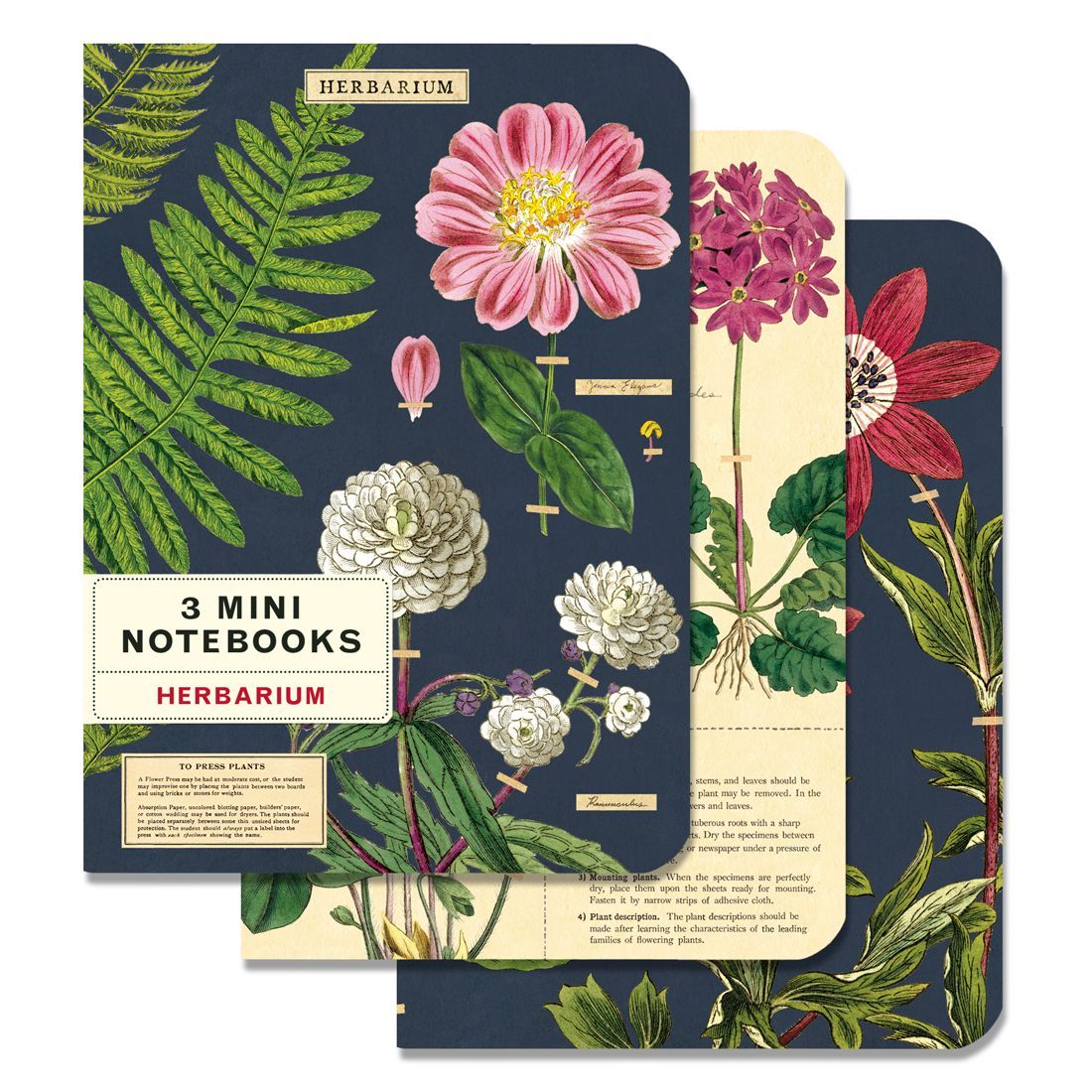 Mini Cuaderno Herbarium (10X14cm)