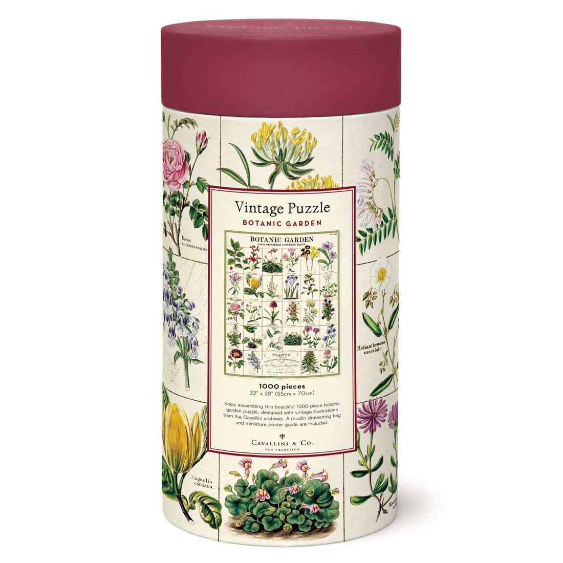Puzzle Botanic Garden 1000 Piezas (55X70cm)