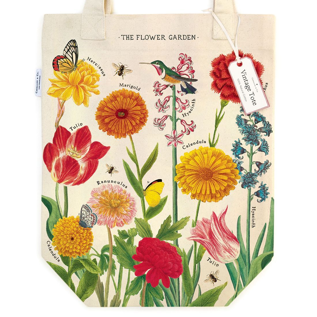 Tote Bag Flower Garden (33X40.5cm)