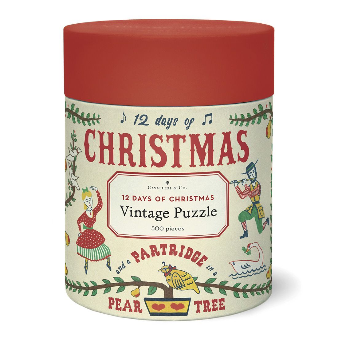 Puzzle 12 Days of Christmas 500 Piezas (35X55cm)