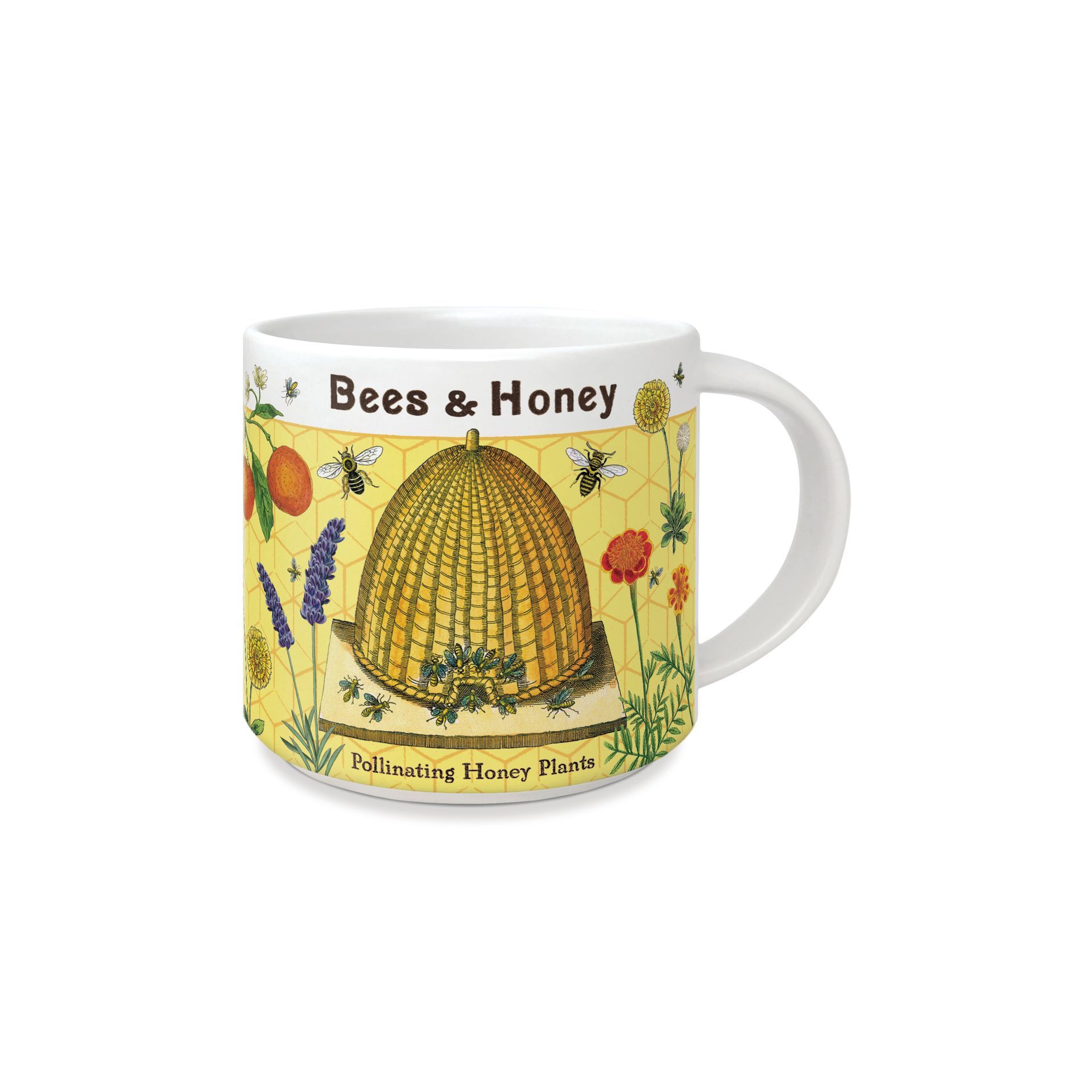 Taza Vintage Honey & Bees