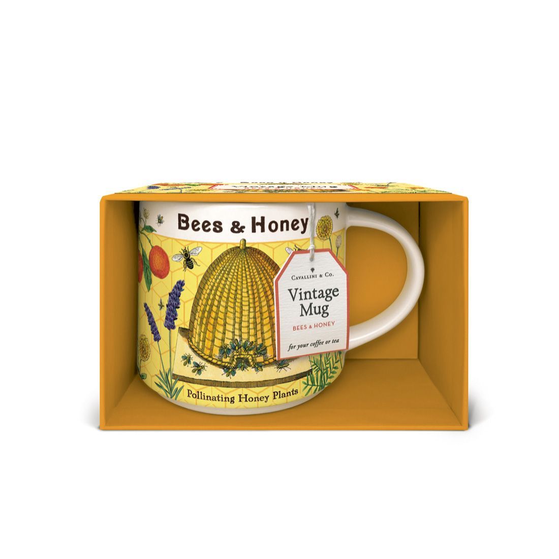 Taza Vintage Honey & Bees