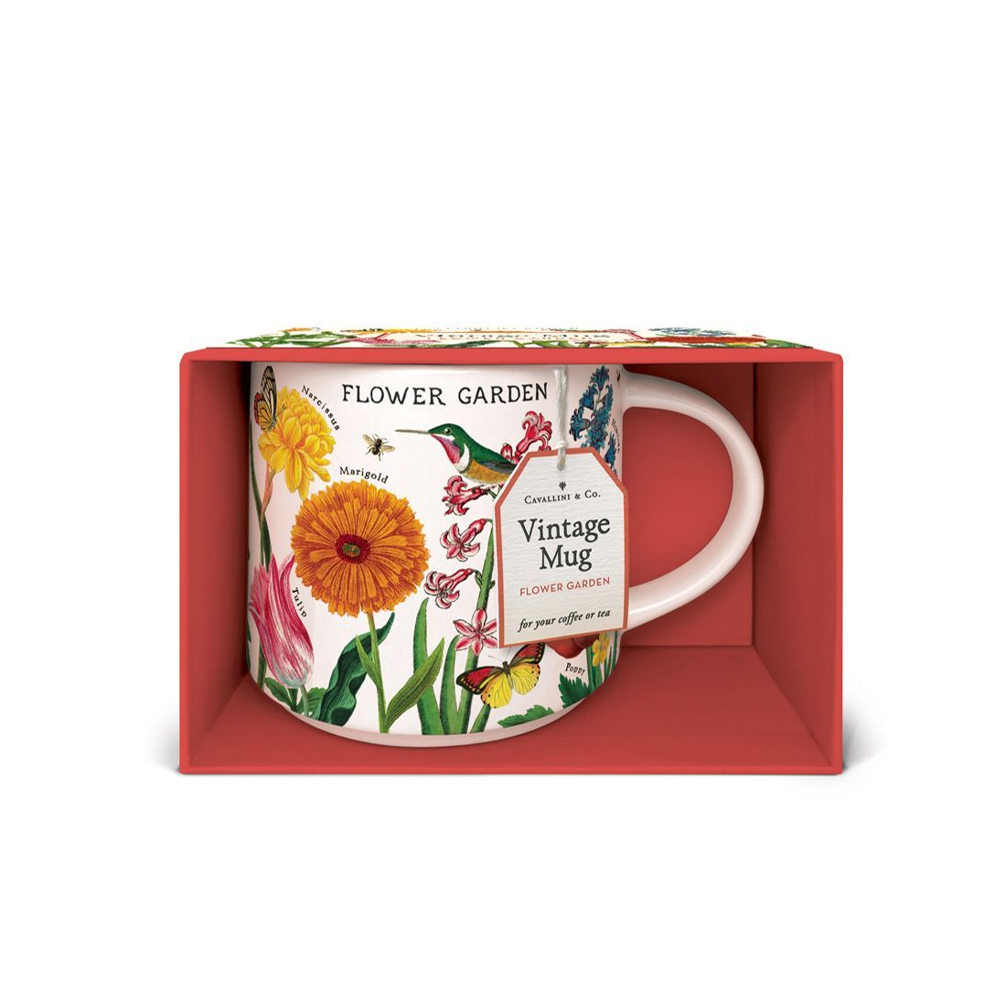 Taza Vintage Flower Garden