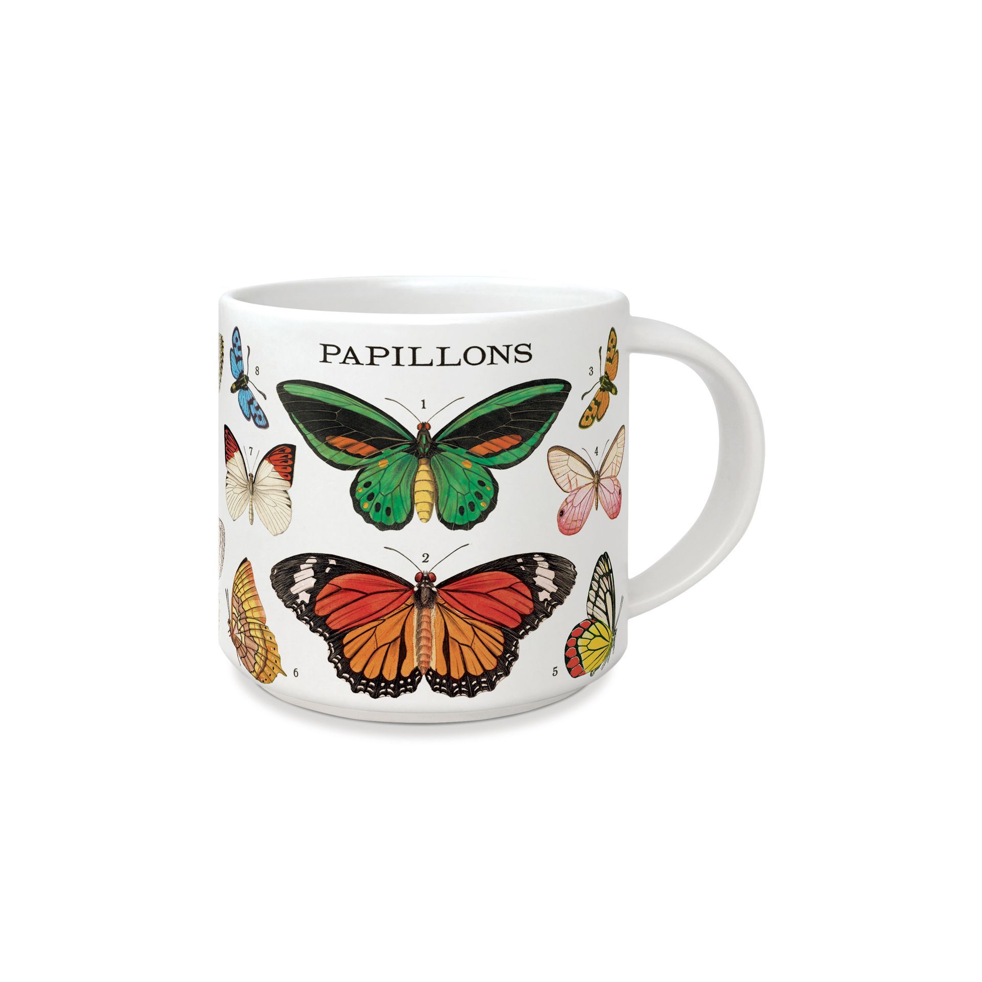 Taza Vintage Butterflies
