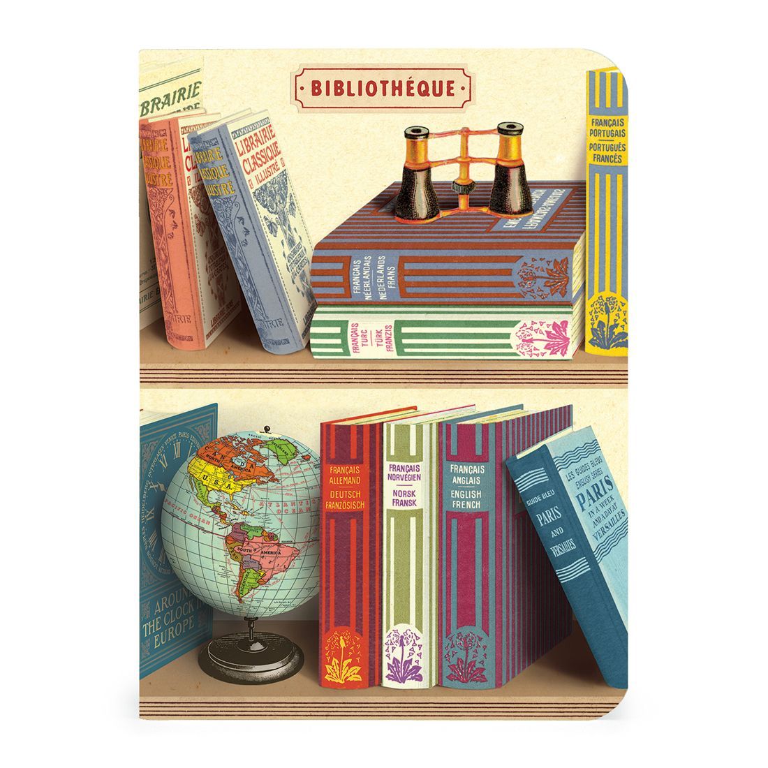 Mini Cuaderno Library Books (10X14cm)