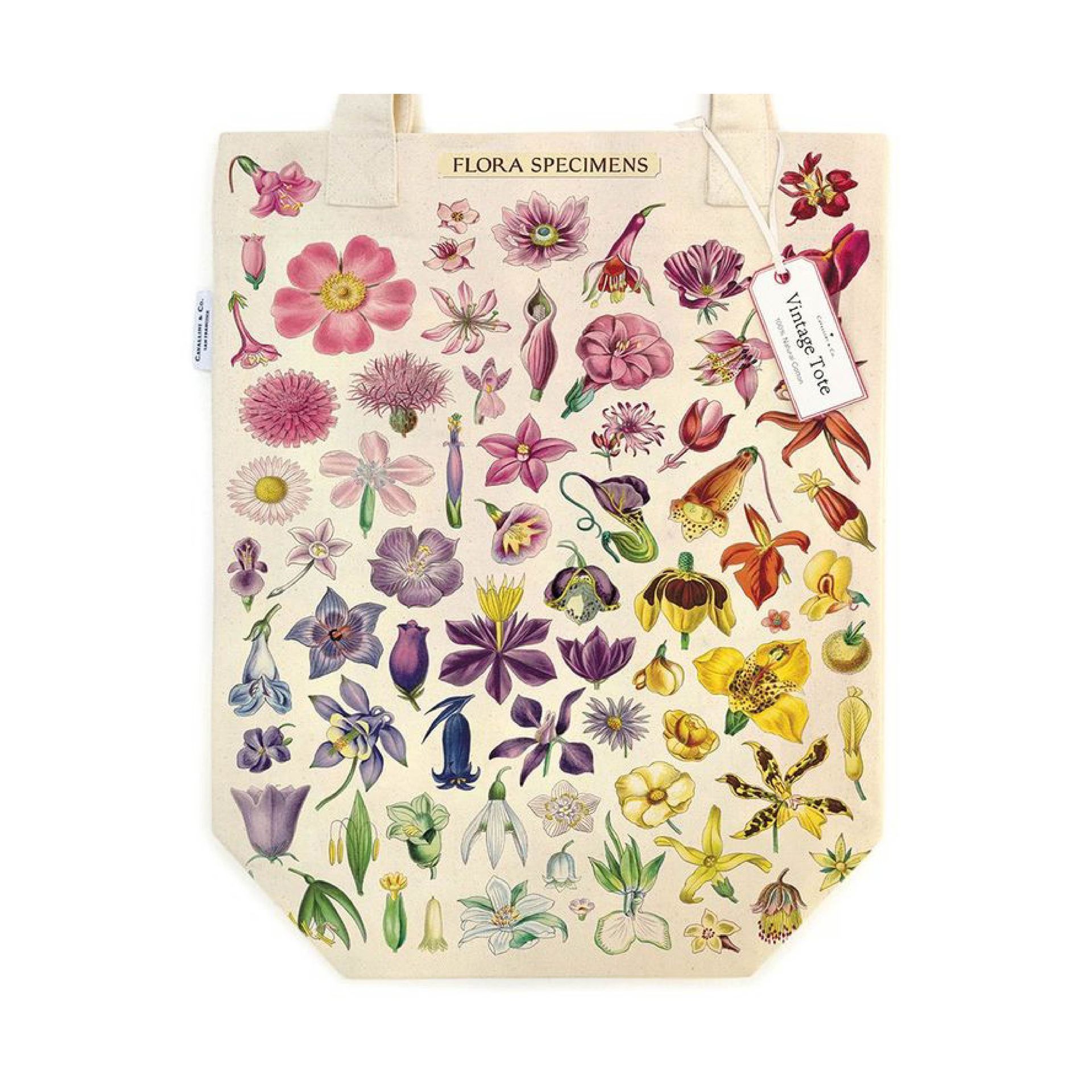 Tote Bag Flora Specimens (33X40.5cm)