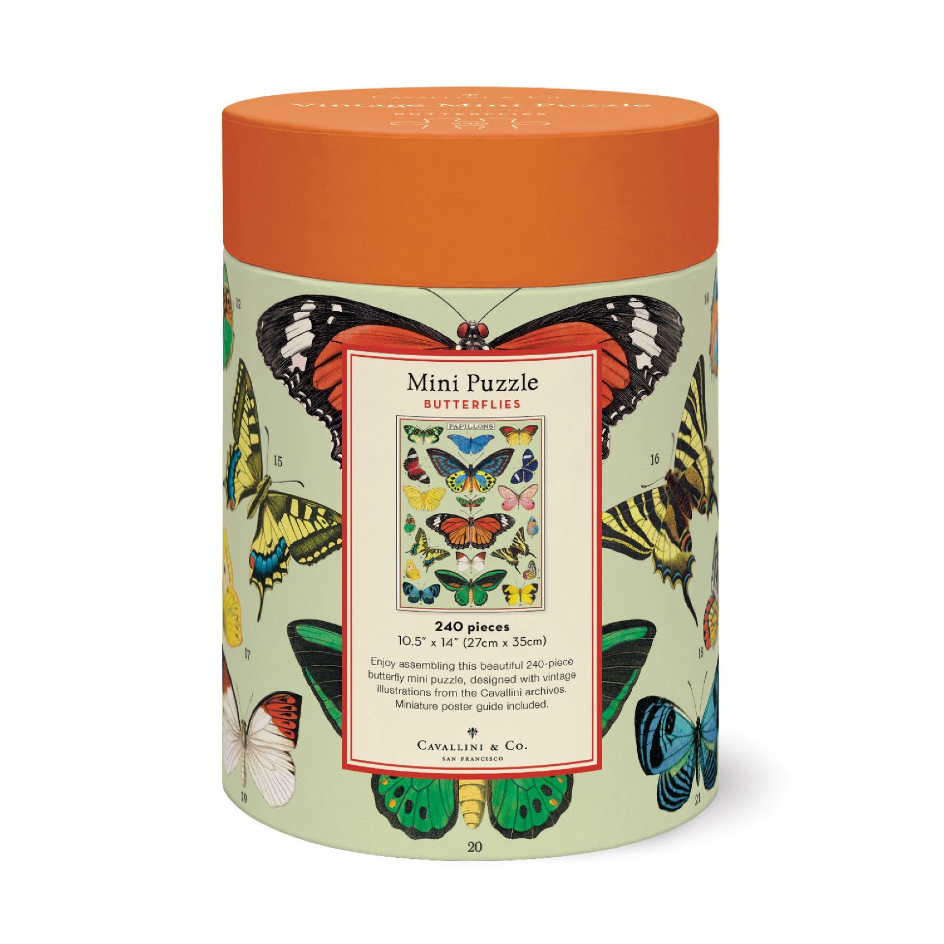 Puzzle Butterflies 240 Piezas (27X35cm)