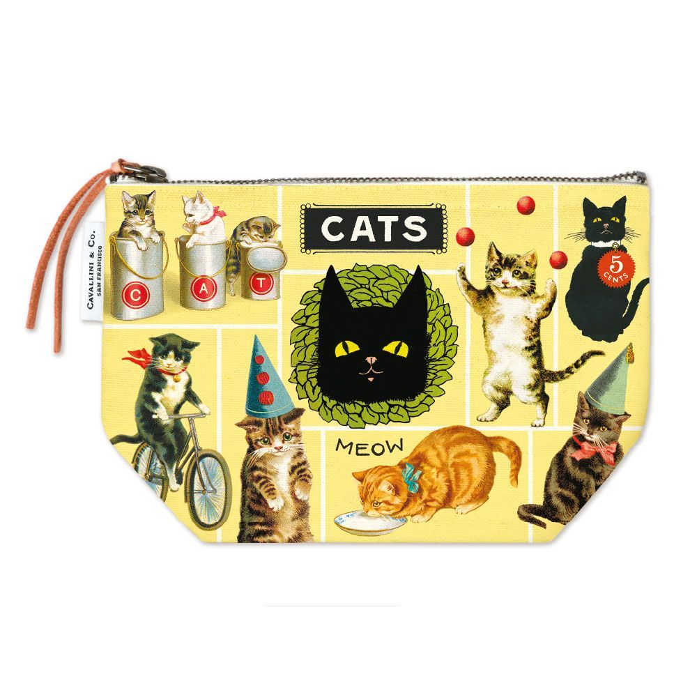 Bolso Vintage Cats (15X22cm)