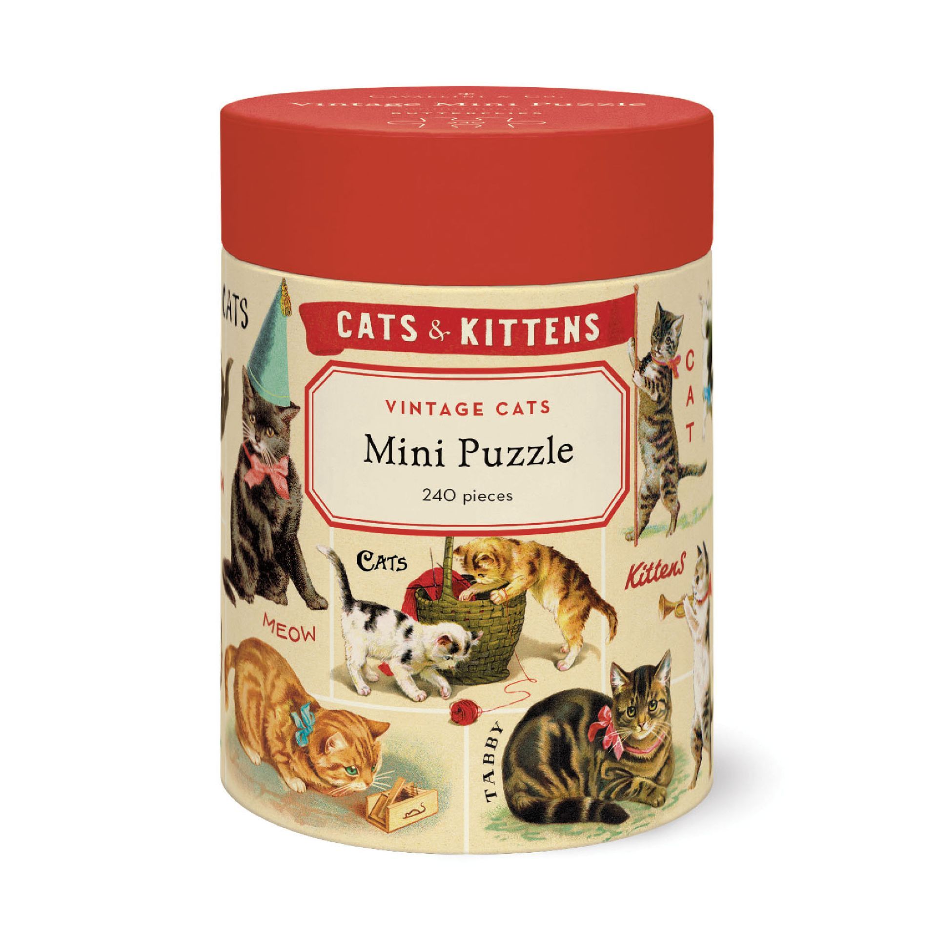 Puzzle Vintage Cats 240 Piezas (27X35cm)