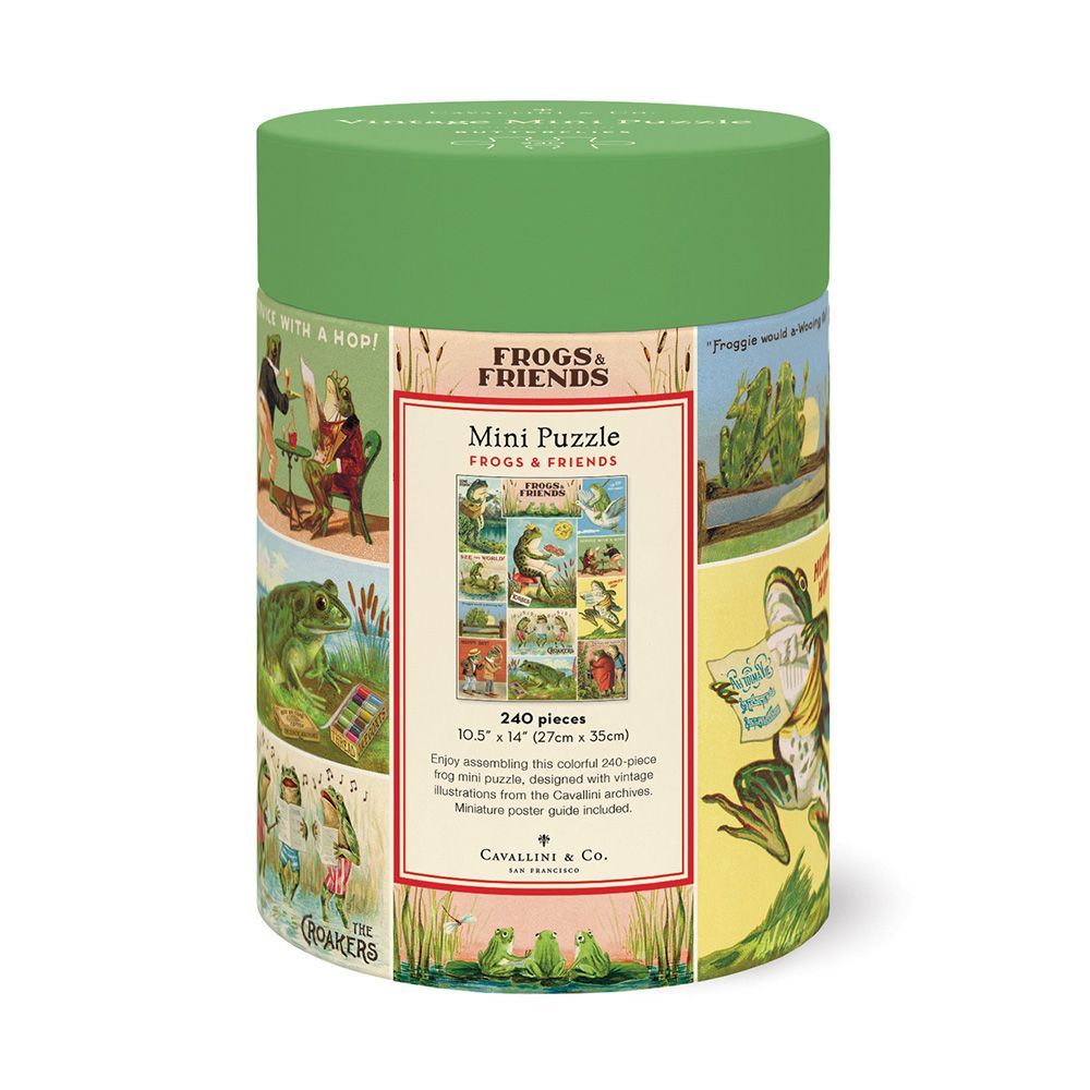 Puzzle Frogs & Friends 240 Piezas (27X35cm)