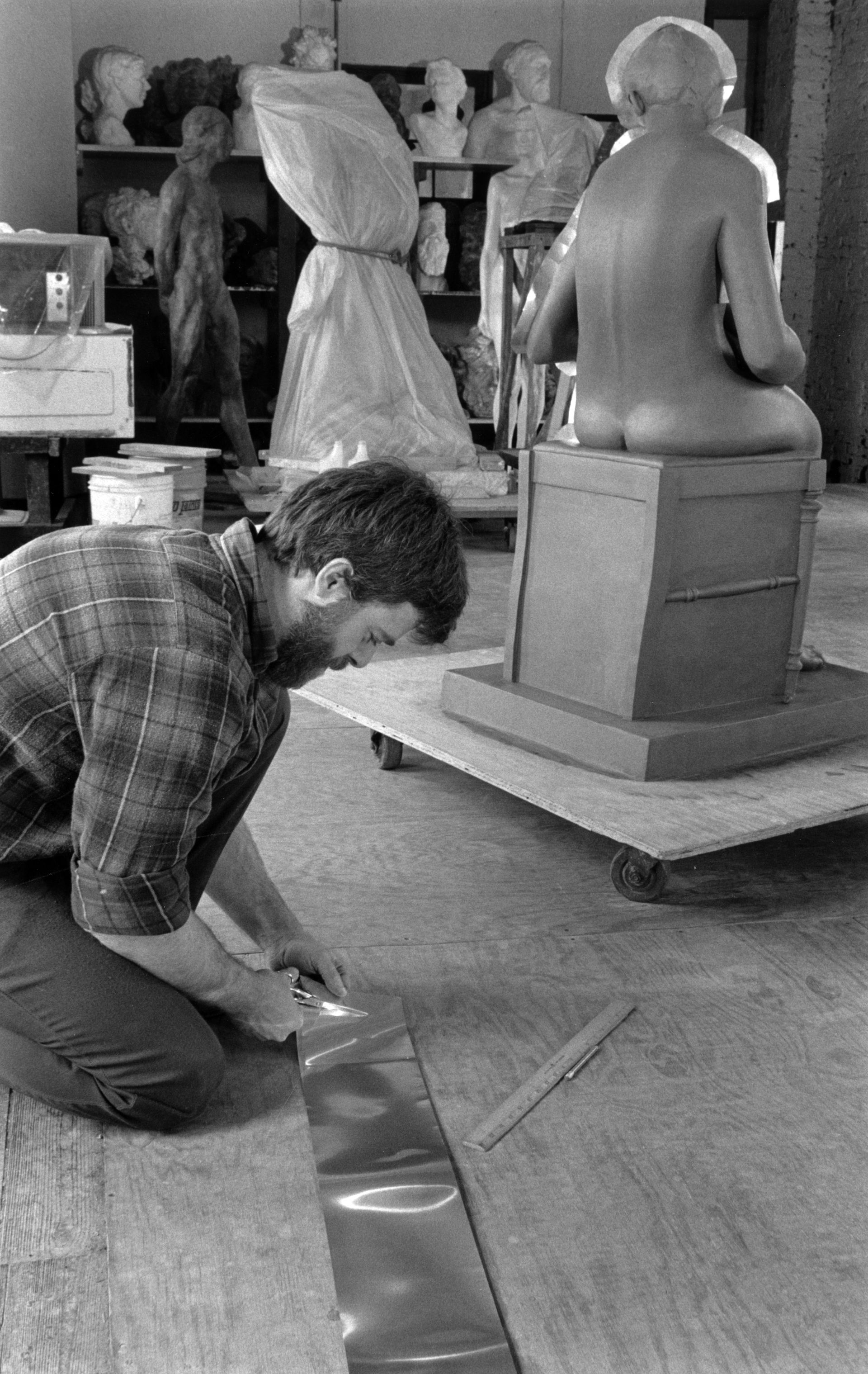 the process of sculpting