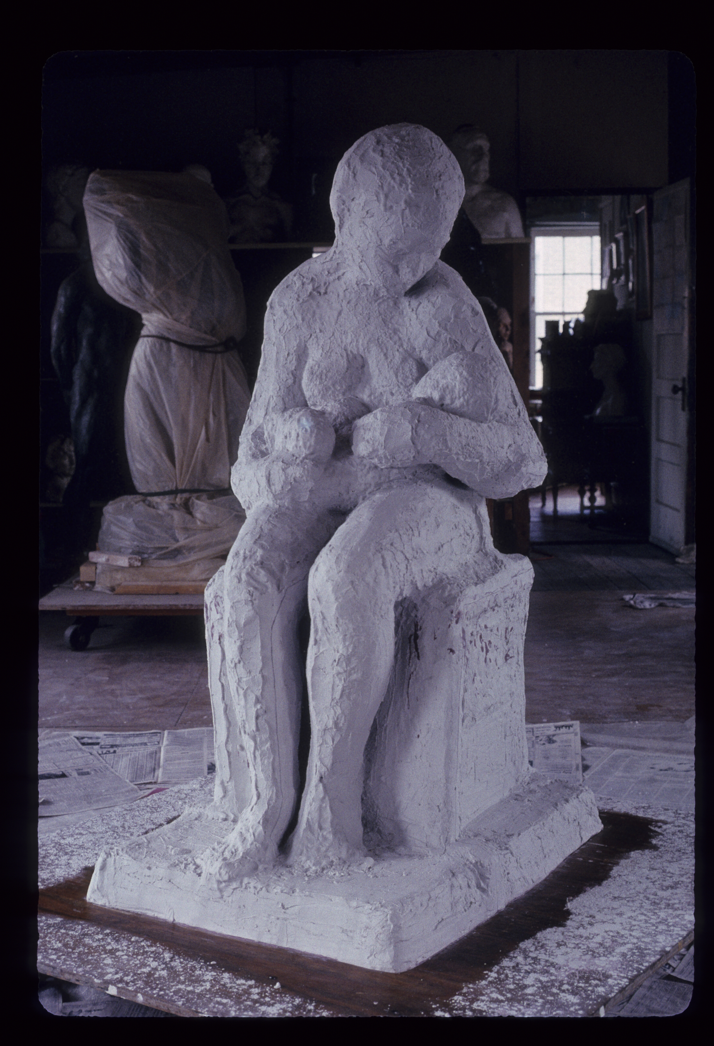 the process of sculpting