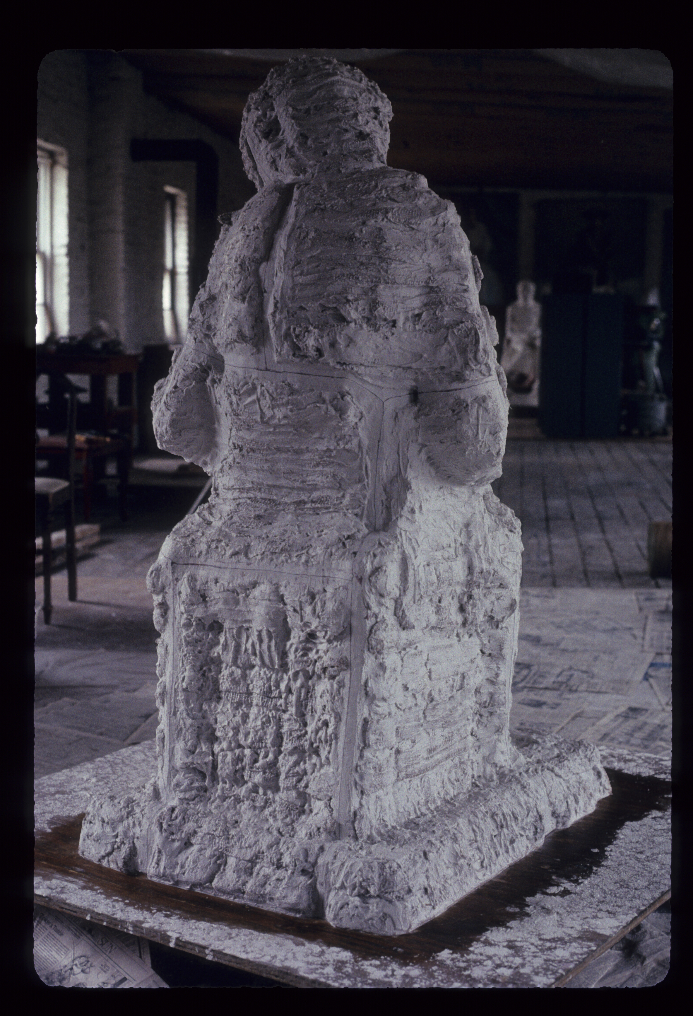 the process of sculpting