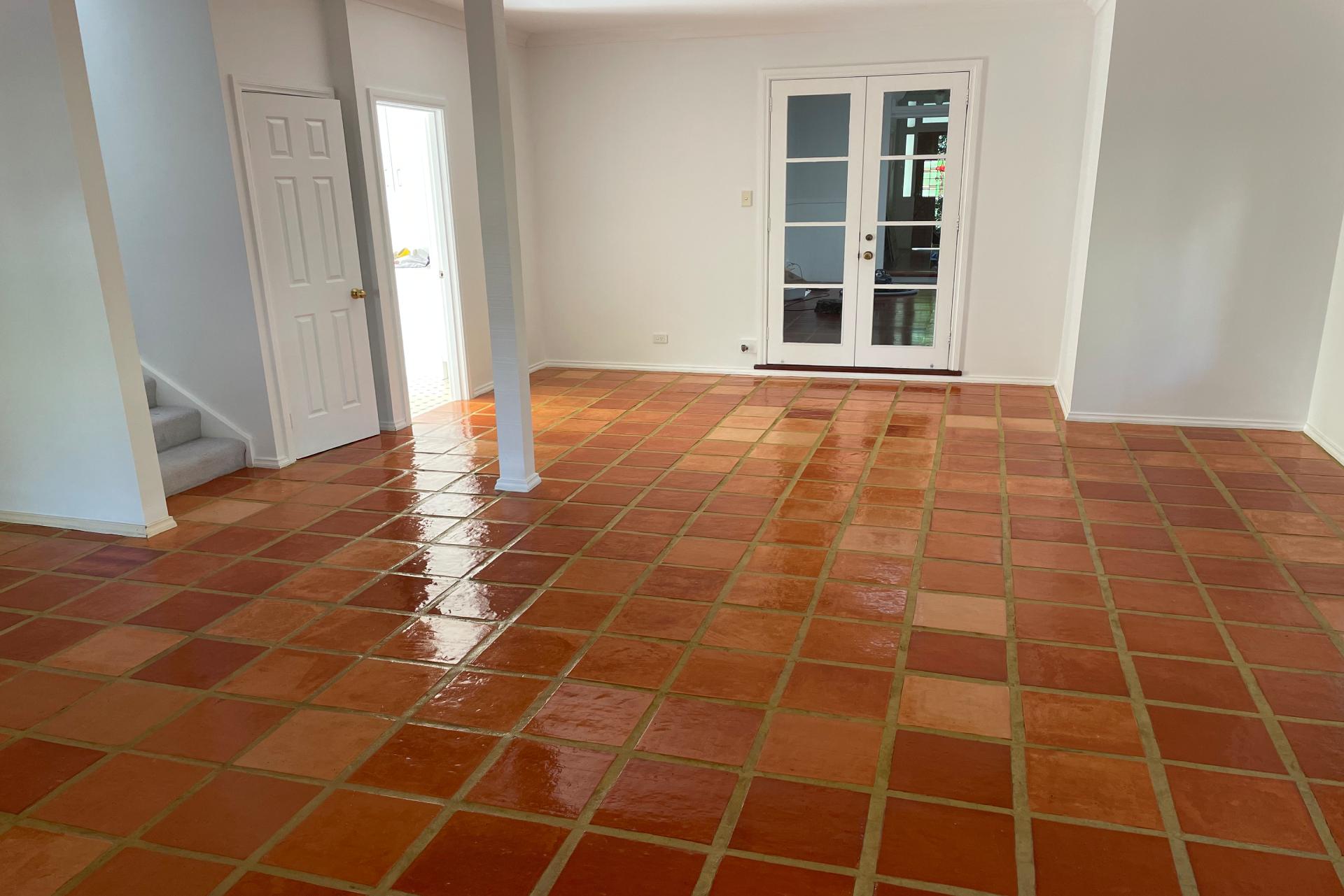 Stone Restoration Living Room — Ocean Reef, WA — SanTerra Sealing