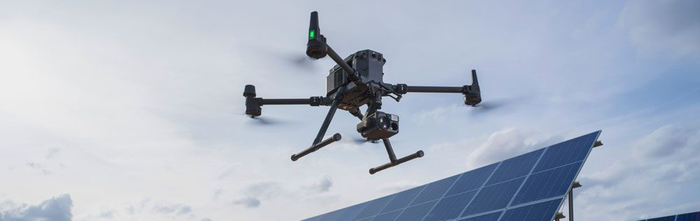 Solar maintenance drone