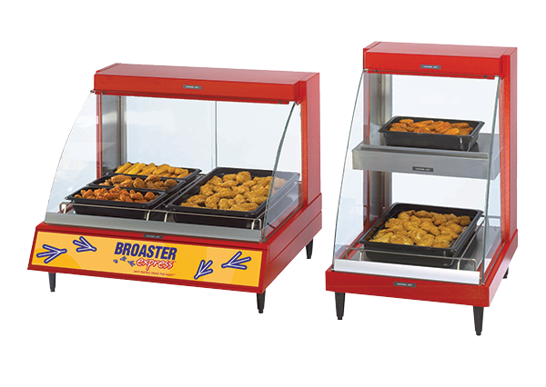 Broaster Designer Series Heated Merchandiser Picture of Broaster Designer Series Heated Merchandiser