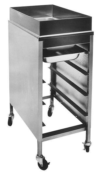 Broaster Landing and Dump Table Picture of Broaster Landing and Dump Table