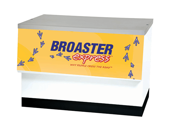 Broaster Metal Module Merchandiser Picture of Broaster Metal Module Merchandiser