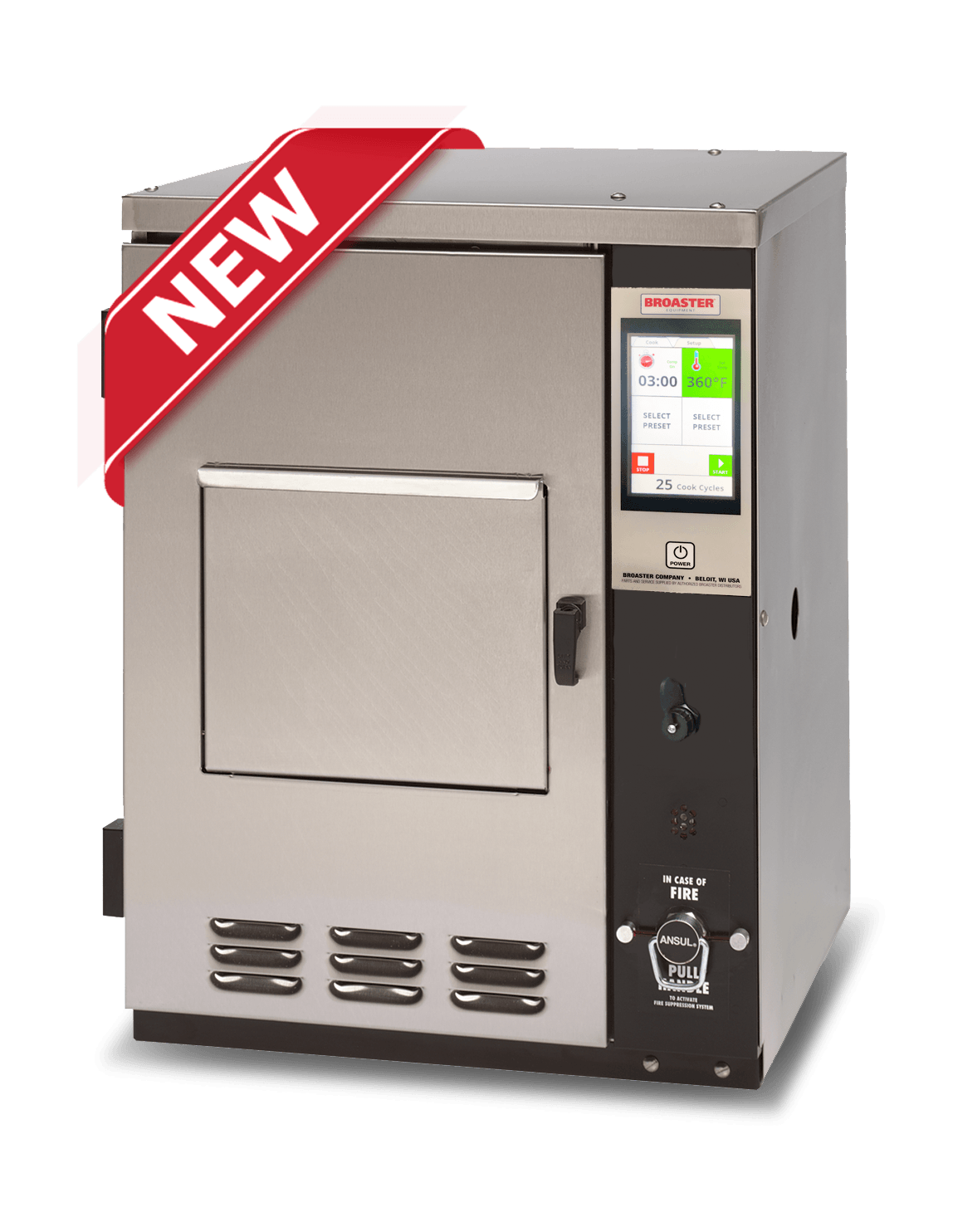 Broaster Ventless VF-2 Smarttouch Picture of Broaster Ventless VF-2 Smarttouch
