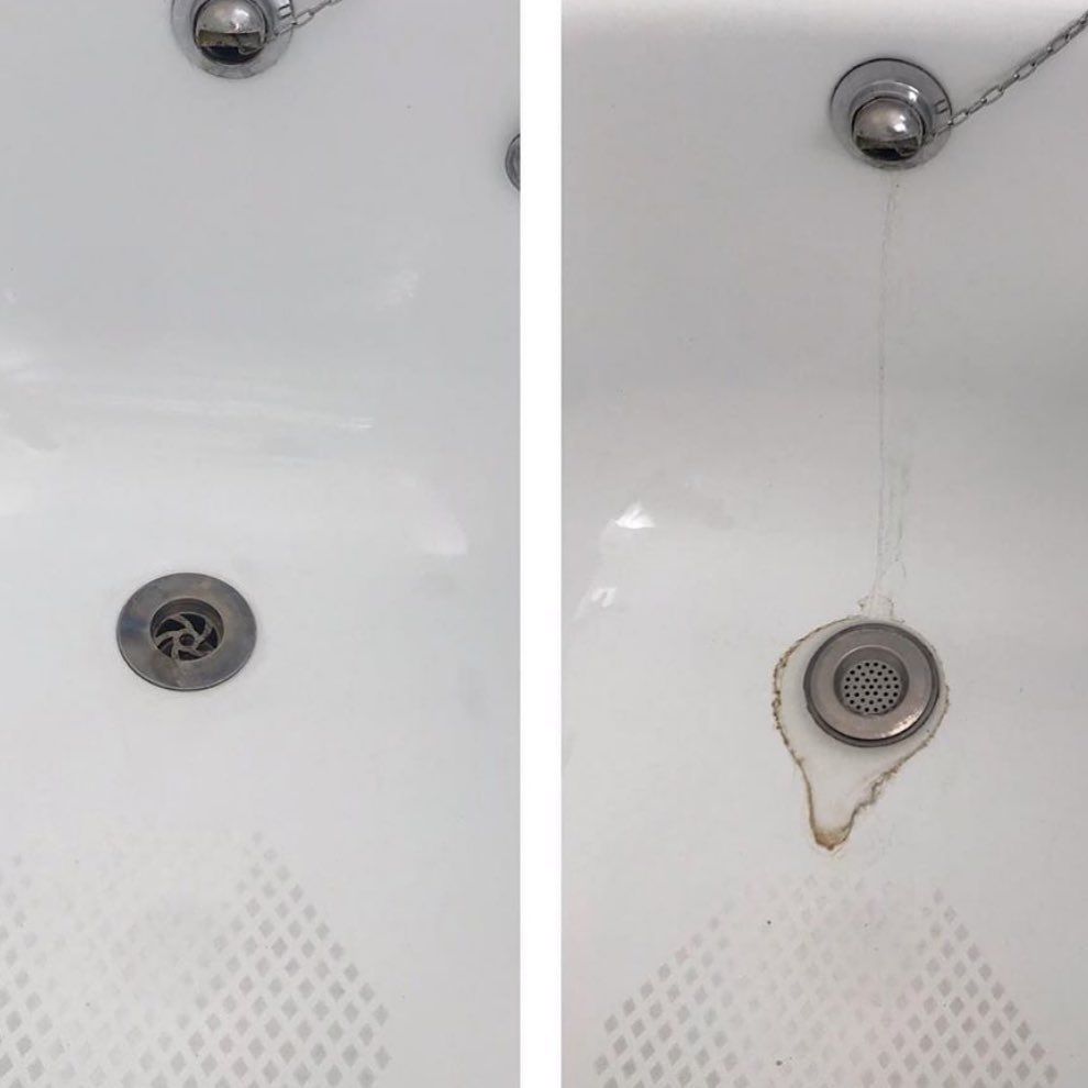 limescale bath repair 