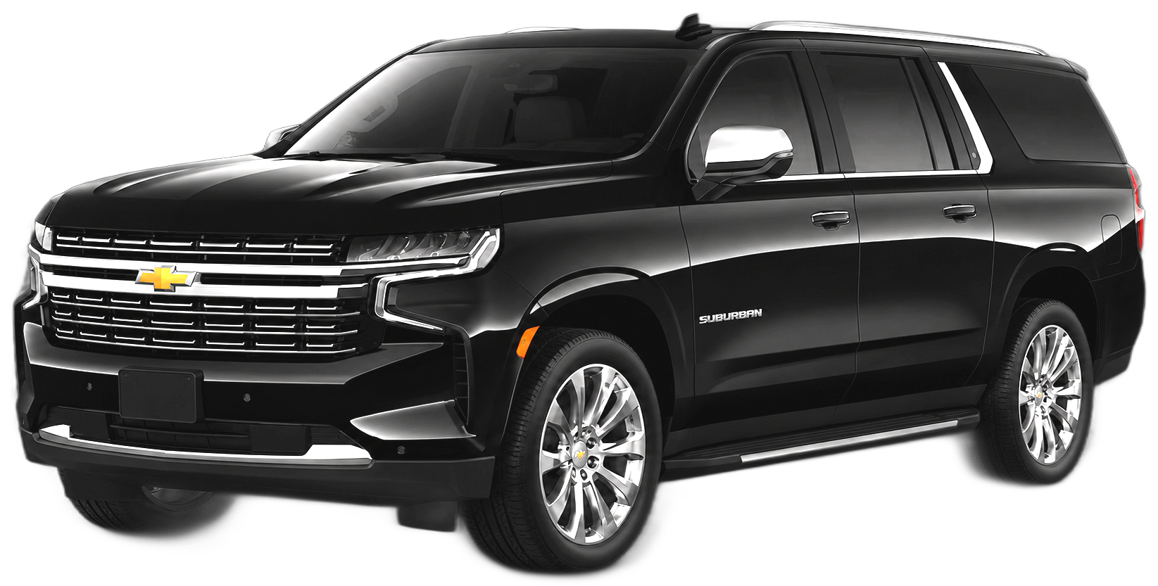 Black Cadillac Escalade SUV parked outside.