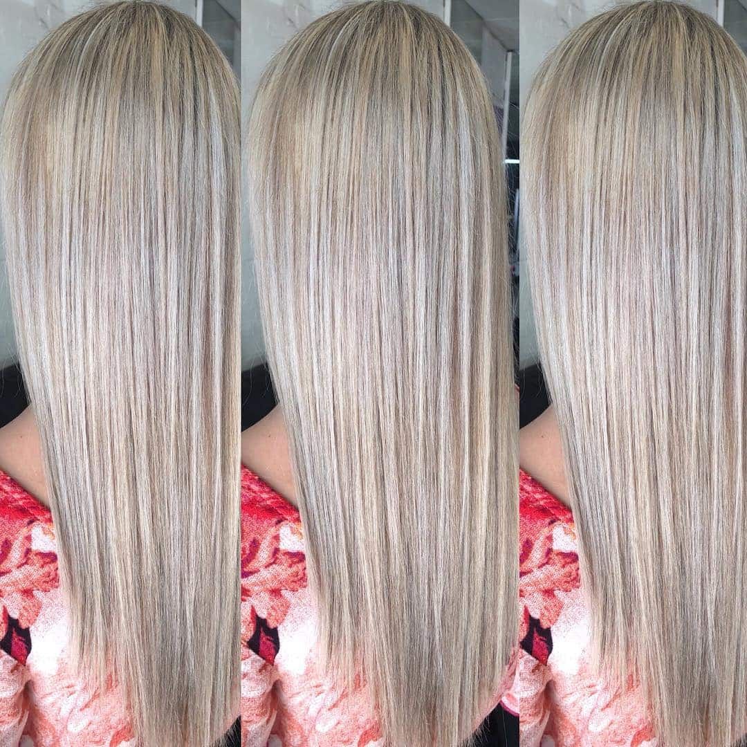 Three Women With Long, Straight, Blonde Hair — Lavish Hair in Shepparton, VIC