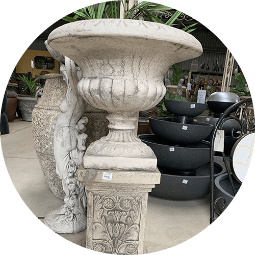 Concrete Garden Urn